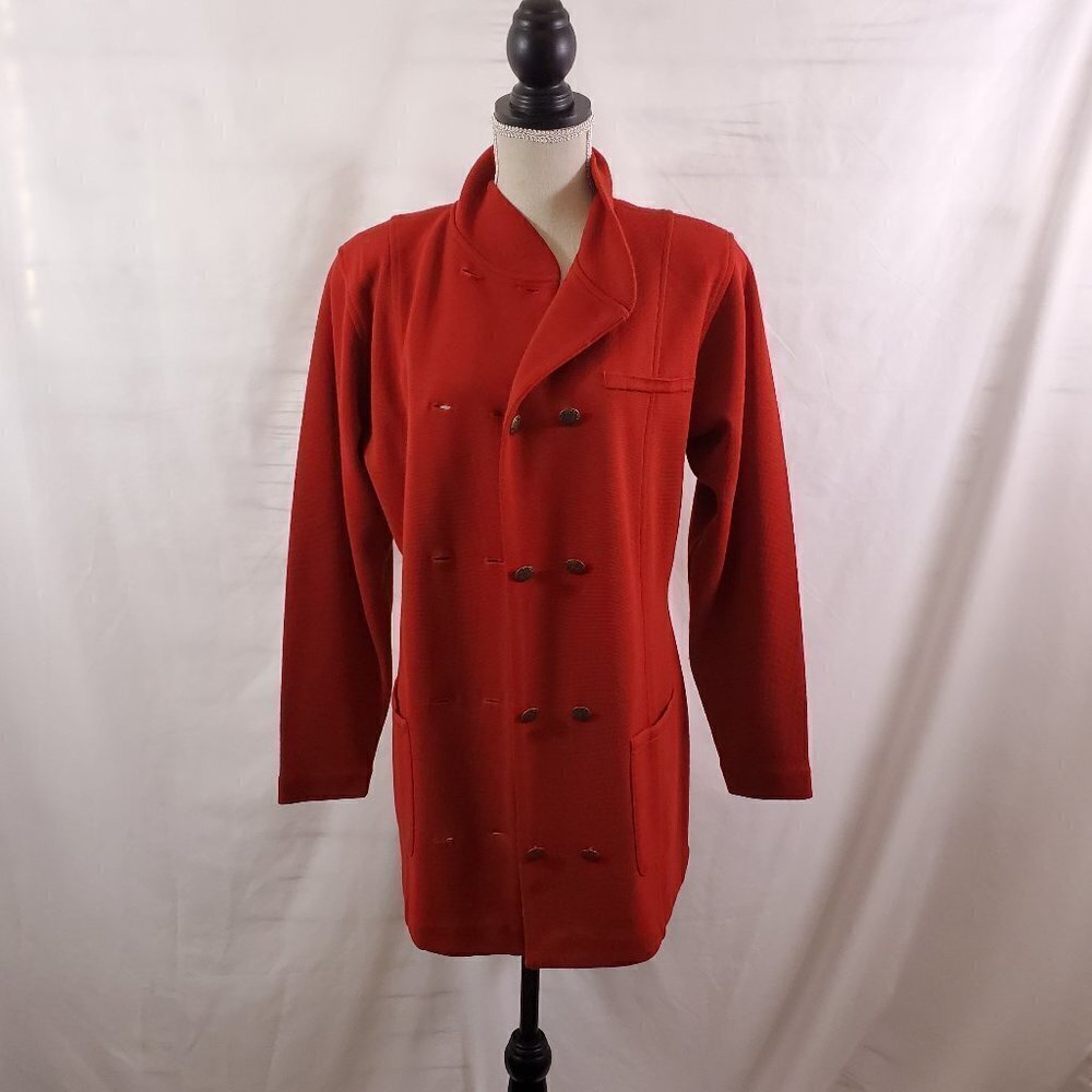 DONCASTER Button Up Lightweight Wool Blend Jacket - Picture 9 of 12
